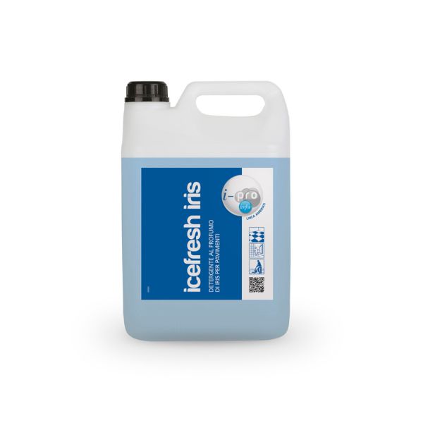 Tekoče čistilo za tla in prostore z vonjem limete in mete - Icefresh Iris 5L