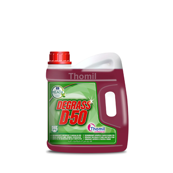 Alkalni razmaščevalec za zažgano in zastarelo maščobo - Thomil DEGRASS D-50 4L