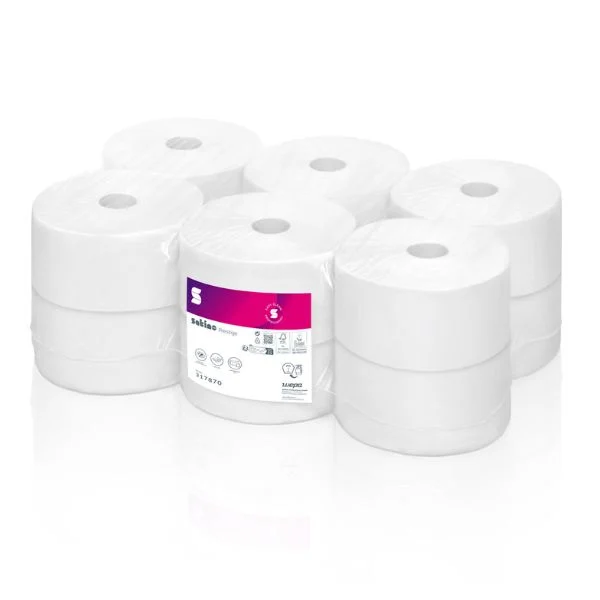 Wepa - Mini jumbo toaletni papir - 2slojni, 120m, 12/1 - JT1