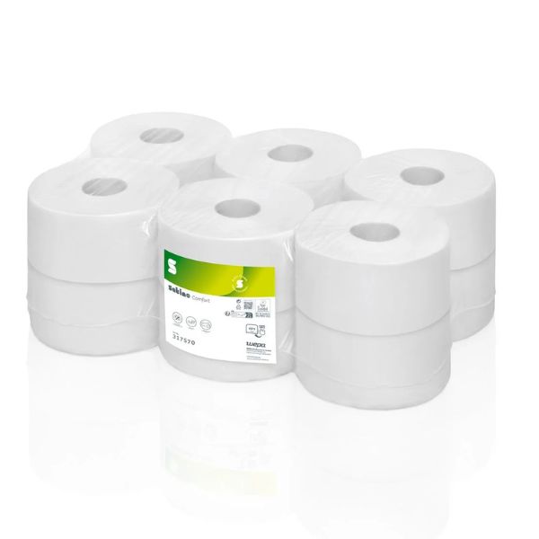 Wepa - Mini jumbo toaletni papir - 3slojni, 120m, 12/1 - JT1