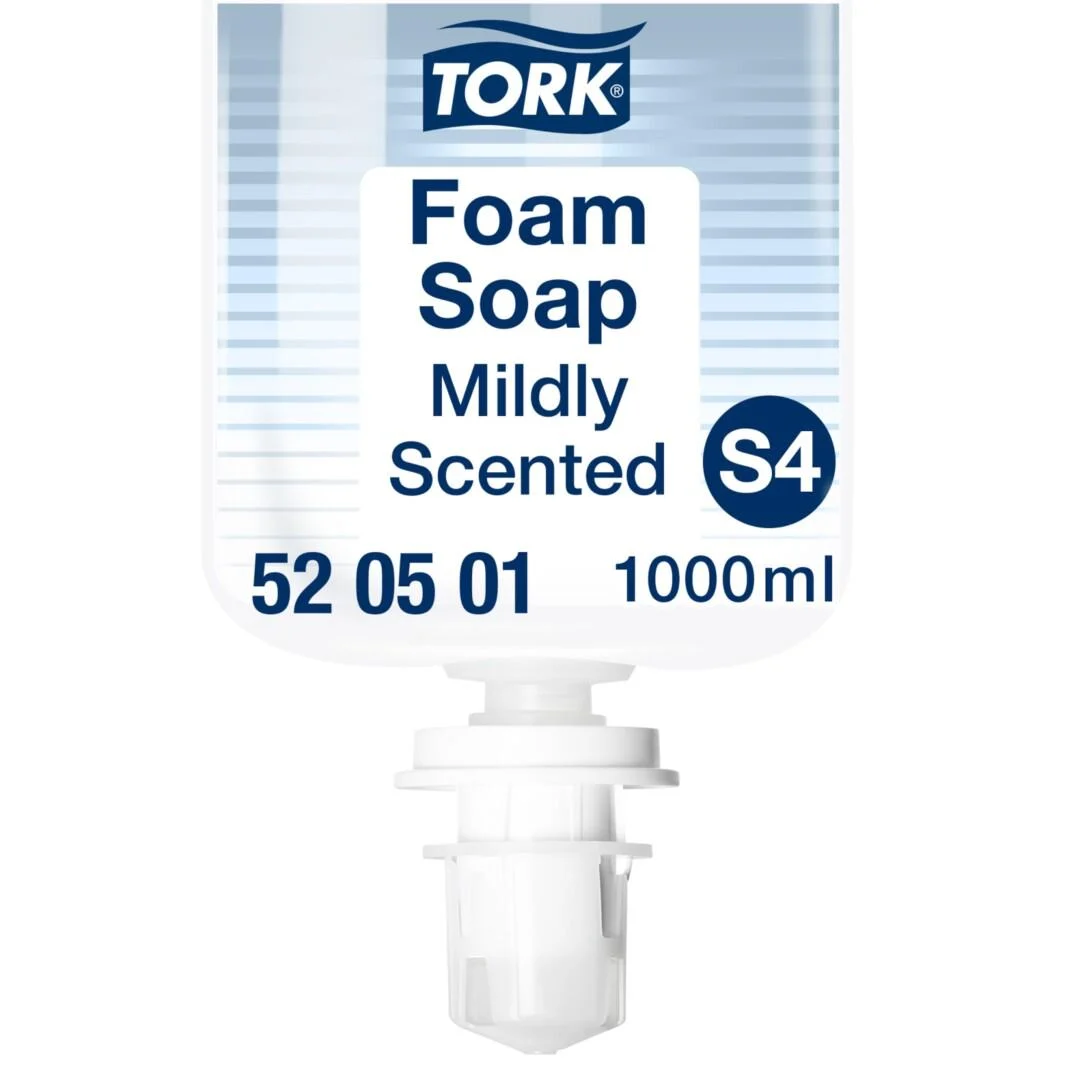Tork Mildly-Scented Premium – nežno odišavljeno penilno milo – S4 – 520501