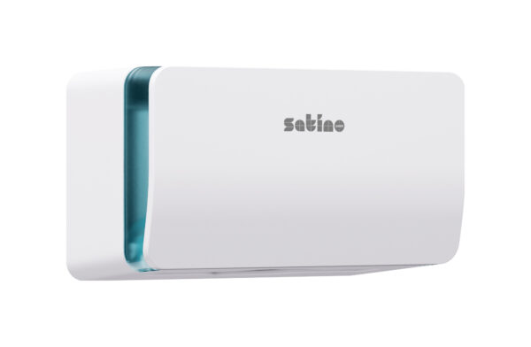Satino Hyginity podajalnik papirnatih brisač - Z in W zloženke - ČrnaBela XS-3