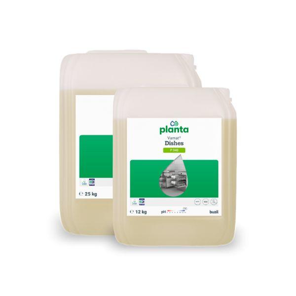 Profesionalno tekoče čistilo za pomivalne stroje – Buzil Vamat Dishes P 948- 12kg